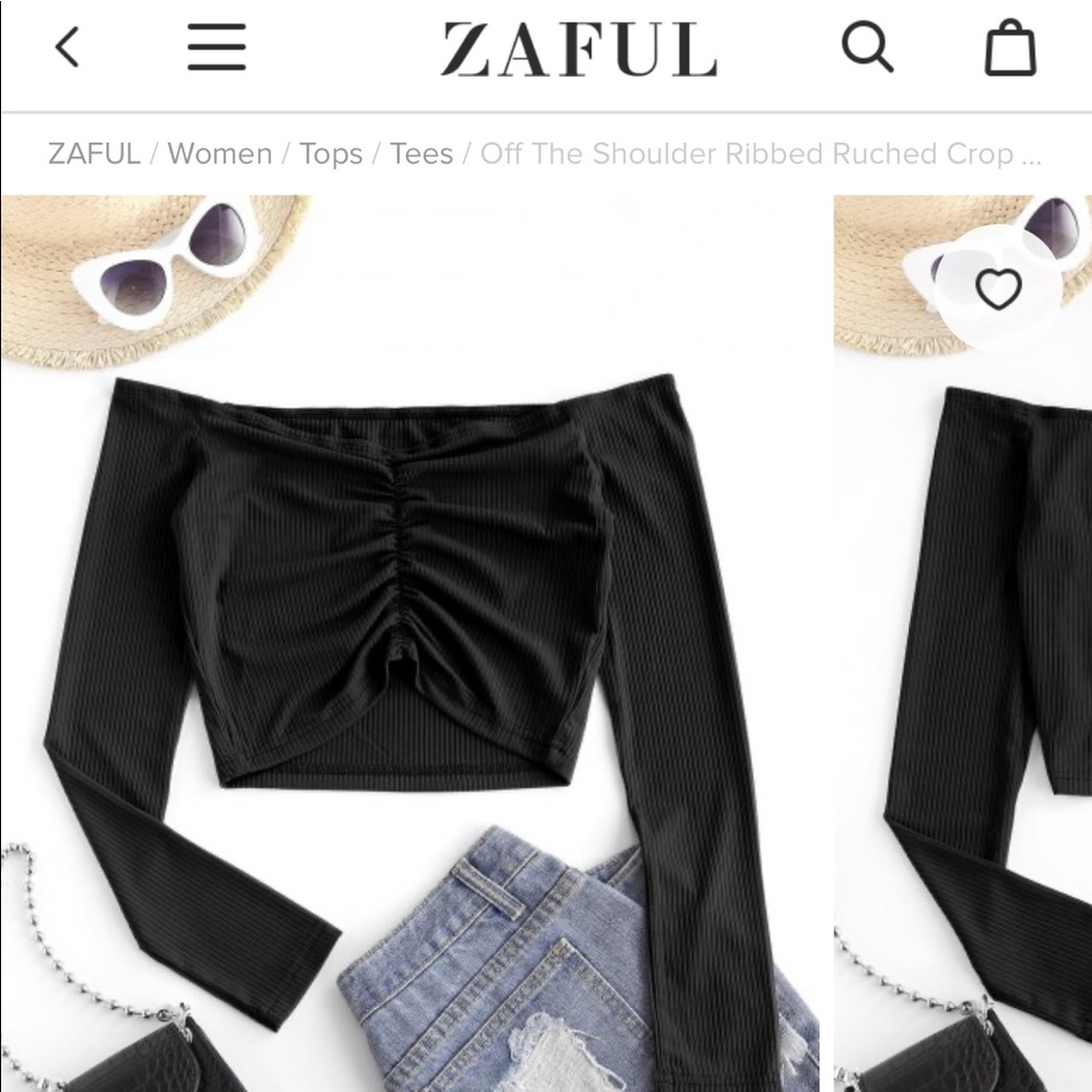 3 for $10 NWOT Zaful crop top